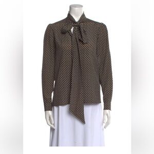 Nili Lotan Elayne silk blouse